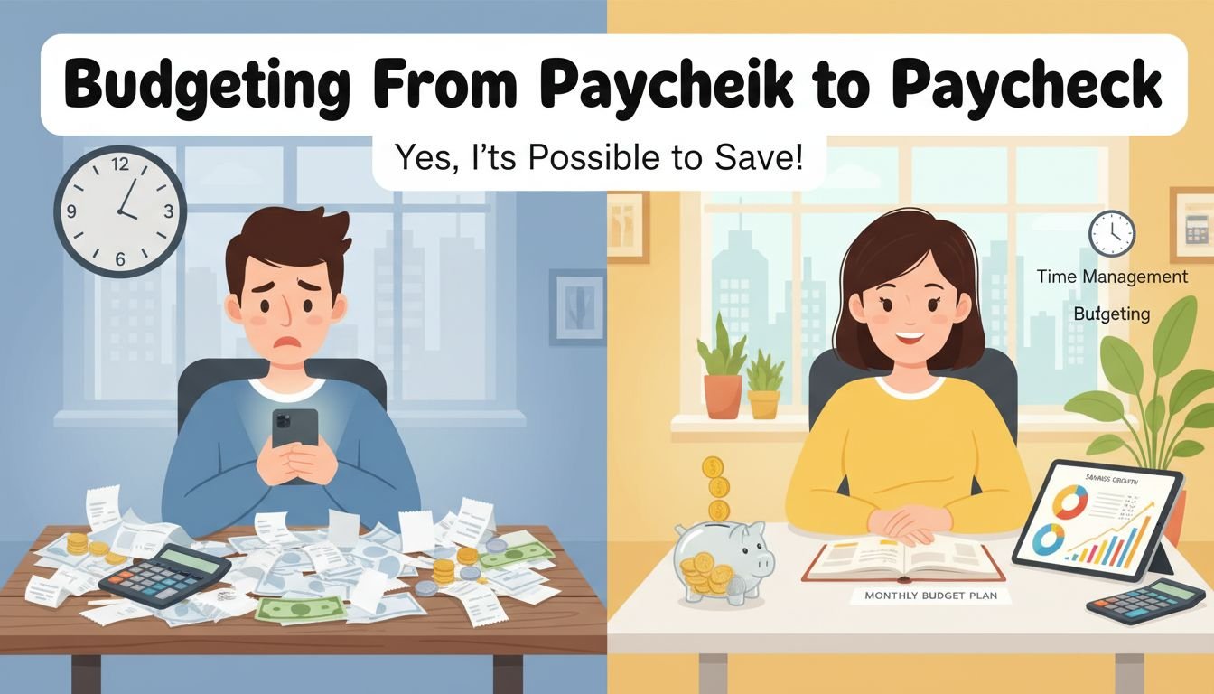 Budgeting From Paycheck to Paycheck (Yes, It’s Possible to Save!)