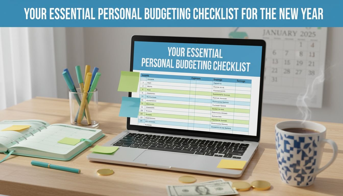 Your Essential Personal Budgeting Checklist for the New Year